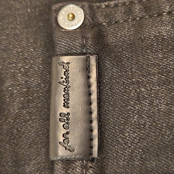 NWT 7 For All Mankind Tailorless Coated Bootcut Jeans sz. 25 High Waist - Picture 11 of 13